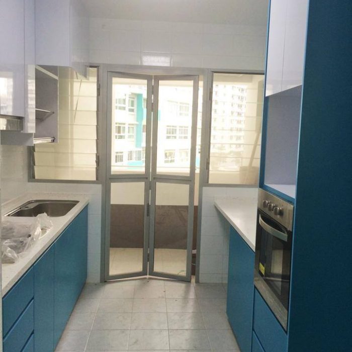 #3bai3creativeworks HDB Kitchen Modern pop art