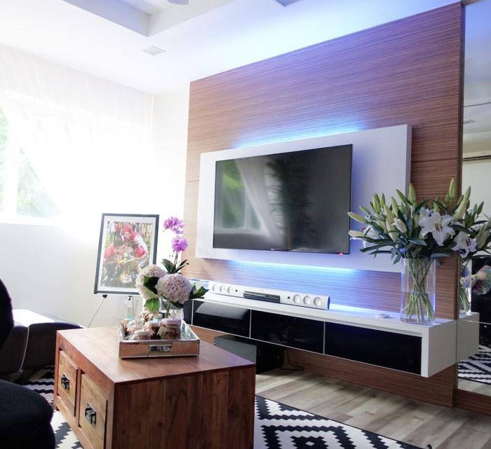 #3bai3creativeworks  HDB TV console