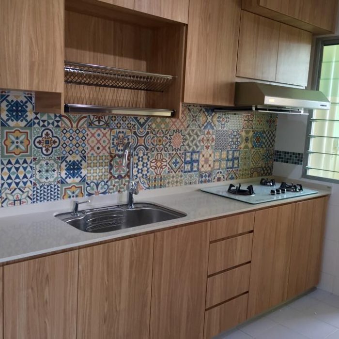 #3bai3creativeworks kitchen HDB Mediterranean