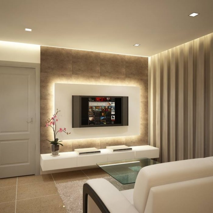 #3bai3creativeworks HDB Living area TV Console